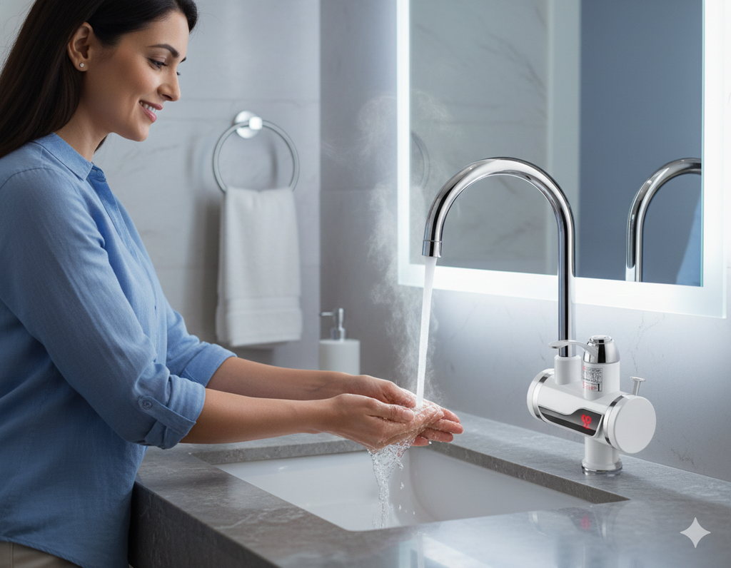 Instant Hot Water Geyser